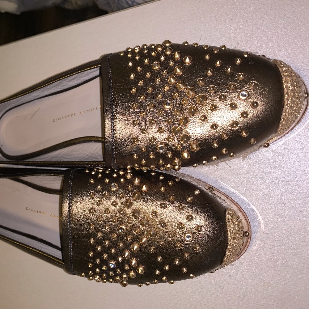 Giuseppe Zanotti Millitary Green Soft Espadrilles